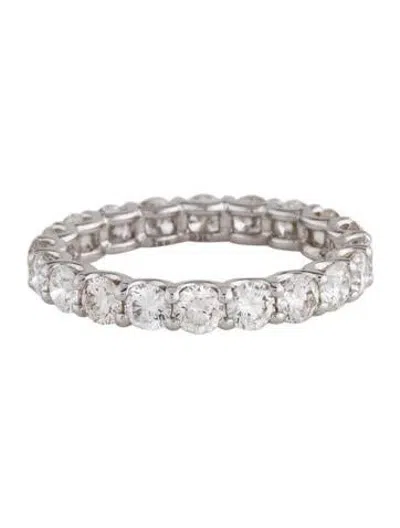Pre-owned Ring 18k 2.64ctw Diamond Eternity Band In Multi