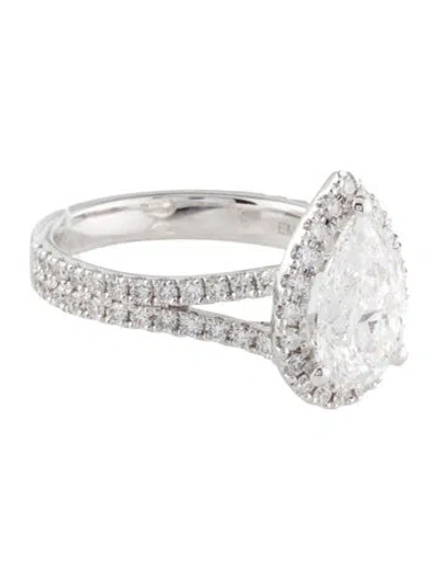 Pre-owned Ring 18k 2.78ctw Lab-grown Diamond  In Multi