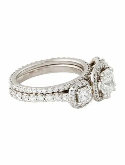 Pre-owned Ring 18k 3.90ctw Diamond Wedding  Set In Multi