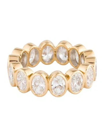 Pre-owned Ring 18k 5.75ctw Lab-grown Diamond Eternity Band In Multi