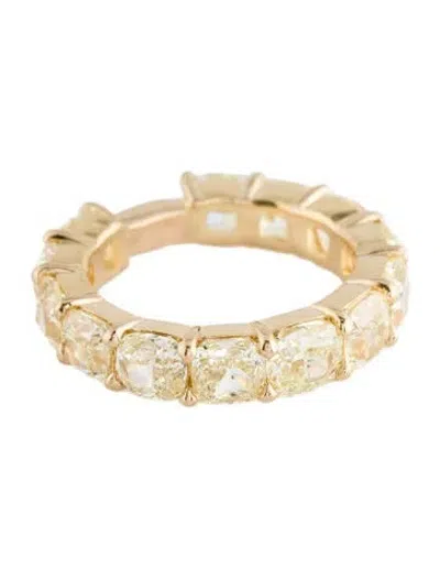 Pre-owned Ring 18k 7.67ctw Diamond Eternity Band In Multi