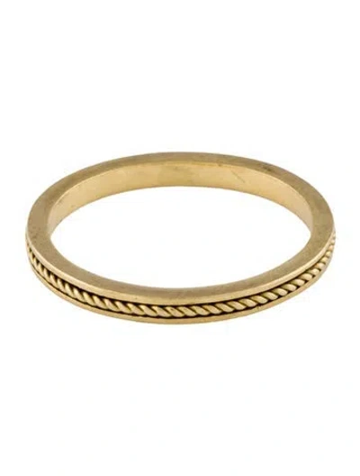Pre-owned Ring 18k Band  In Multi