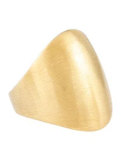 Pre-owned Ring 18k Cocktail  In Multicolor