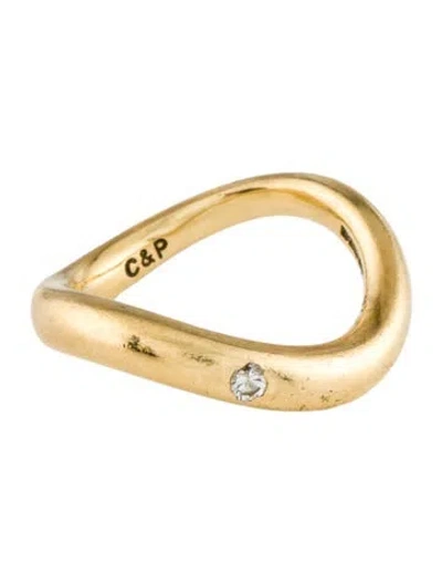 Pre-owned Ring 18k Cox & Power Diamond  In Multi