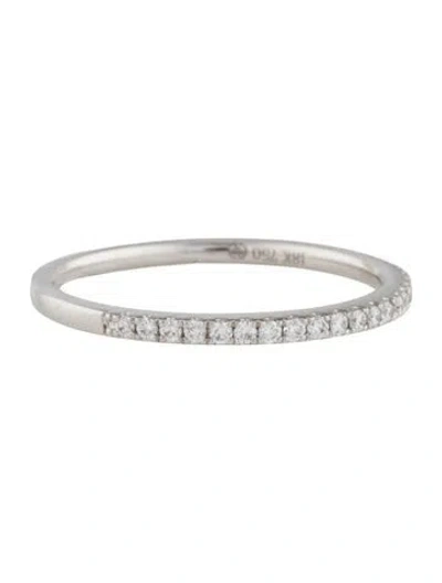 Pre-owned Ring 18k Diamond Band In Multi