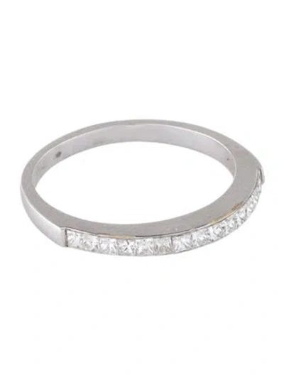 Pre-owned Ring 18k Diamond Band In Multi