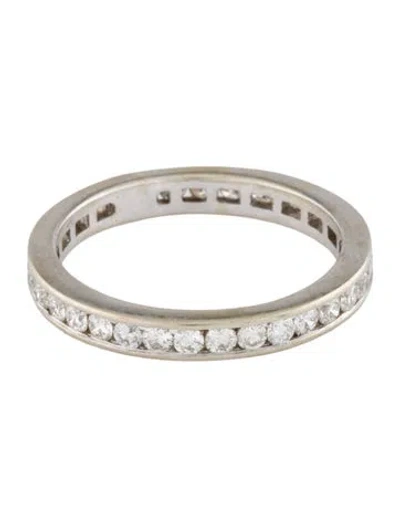 Pre-owned Ring 18k Diamond Band In Multi