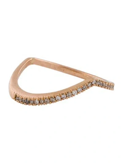 Pre-owned Ring 18k Diamond Band  In Multi