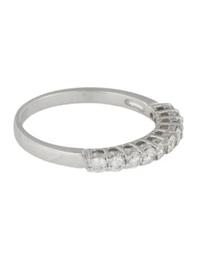 Pre-owned Ring 18k Diamond Band  In Multi