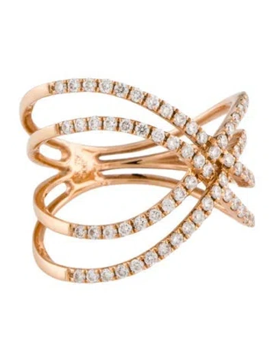 Pre-owned Ring 18k Diamond Band  In Multi