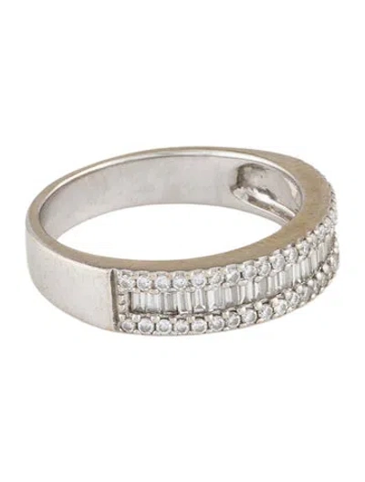 Pre-owned Ring 18k Diamond Band  In Multi