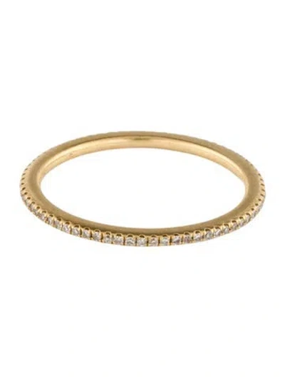Pre-owned Ring 18k Diamond Eternity Band In Multi