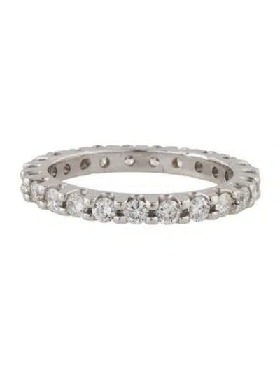 Pre-owned Ring 18k Diamond Eternity  In Multi