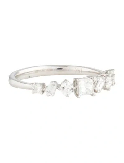 Pre-owned Ring 18k Diamond Multi Shape Band