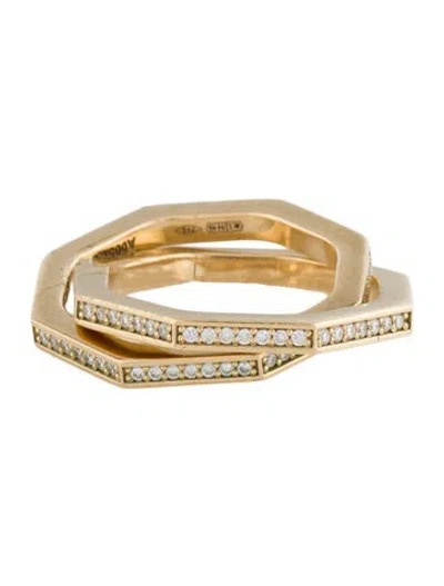 Pre-owned Ring 18k Diamond Rolling  In Multi