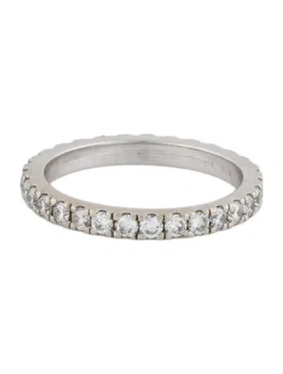 Pre-owned Ring 18k Lab-grown Diamond Eternity Band In Multi