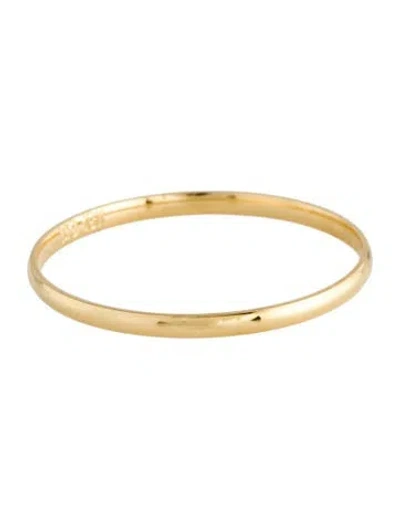 Pre-owned Ring 18k Thin Band In Multi