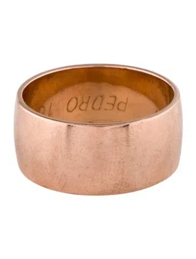 Pre-owned Ring 18k Wide Band In Multi