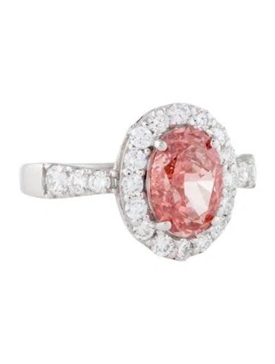 Pre-owned Ring 1.94ct Lab-grown Diamond Engagement  In Multi