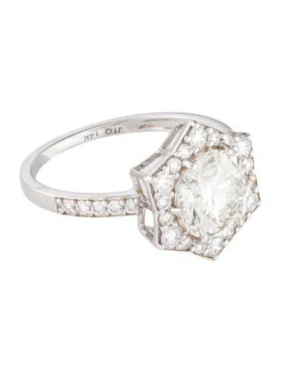 Pre-owned Ring 1.94ct Lab-grown Diamond Engagement  In Multi