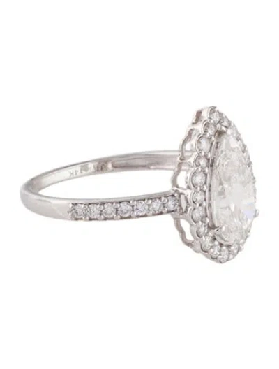 Pre-owned Ring 1.95ctw Lab-grown Diamond Engagement  In Multi
