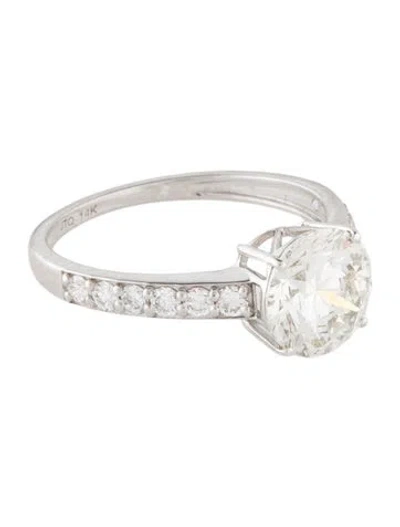 Pre-owned Ring 1.96ct Lab-grown Diamond Engagement  In Multi