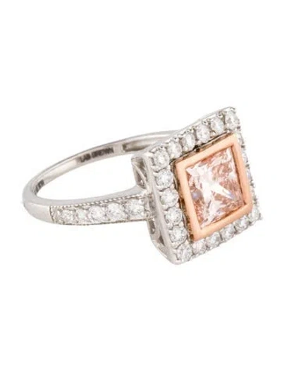 Pre-owned Ring 1.97ct Lab-grown Diamond Engagement  In Multi
