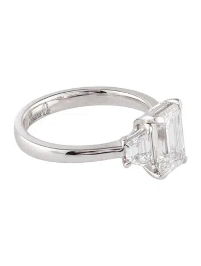 Pre-owned Ring 2.00ct Lab-grown Diamond Engagement  In Multi