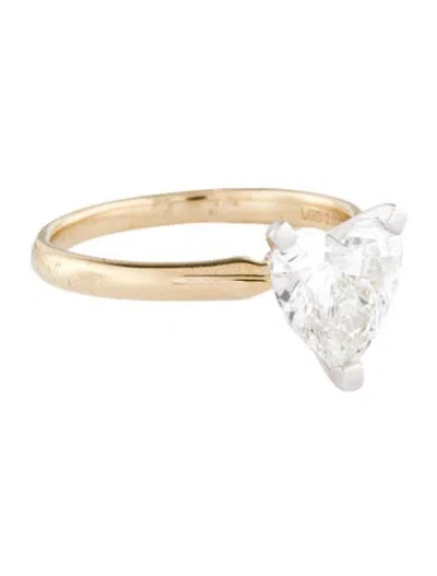 Pre-owned Ring 2.00ct Lab-grown Diamond Engagement  In Multi