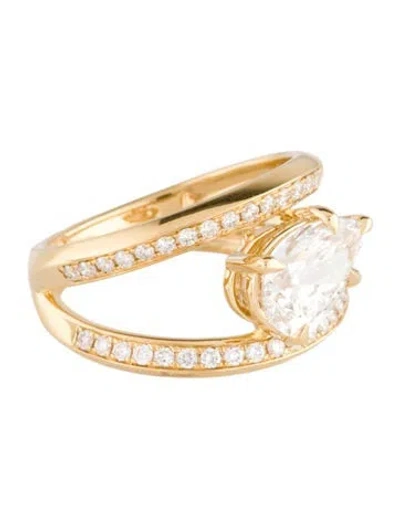 Pre-owned Ring 2.01ct Lab-grown Diamond Engagement  In Multi