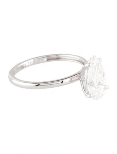 Pre-owned Ring 2.08ct Lab-grown Diamond Engagement  In Multi