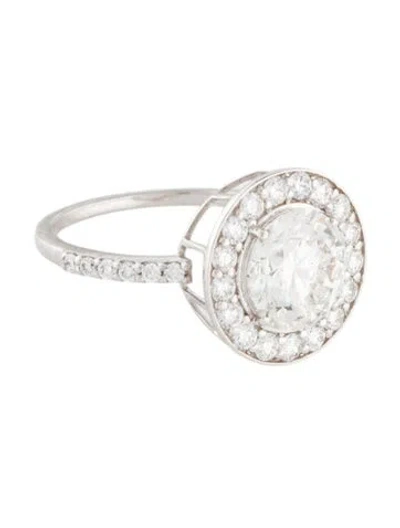 Pre-owned Ring 2.08ct Lab-grown Diamond Engagement  In Multi