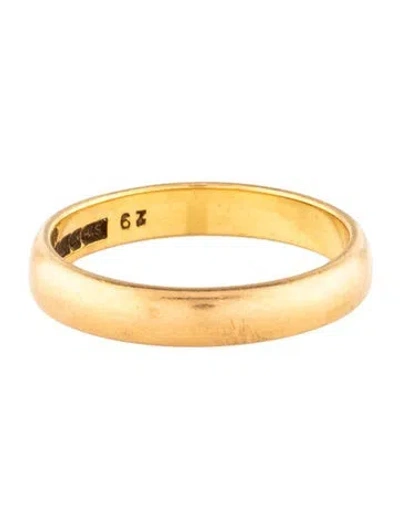 Pre-owned Ring 22k Band In Multi