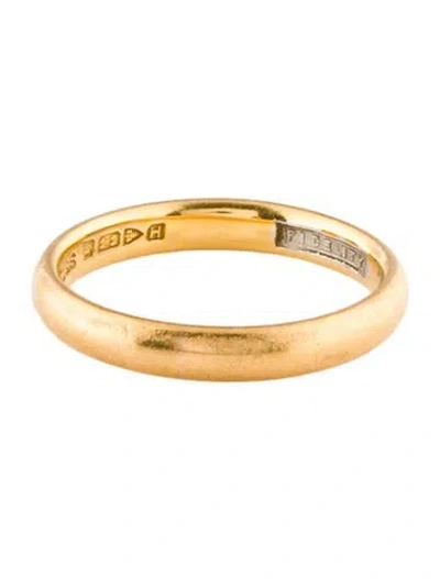 Pre-owned Ring 22k Band In Multi