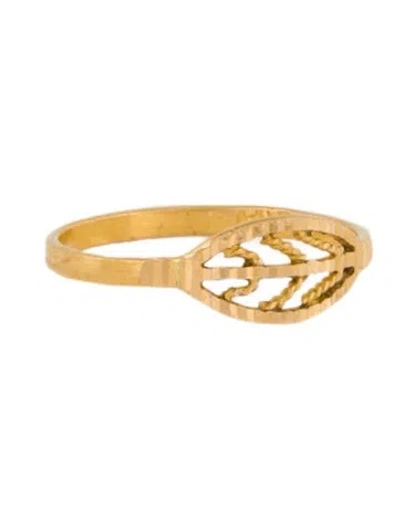 Pre-owned Ring 22k Signet  In Multi