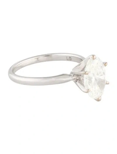 Pre-owned Ring 2.33ct Lab-grown Diamond Solitaire Engagement  In Multi