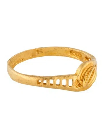 Pre-owned Ring 23k Wrap  In Multicolor
