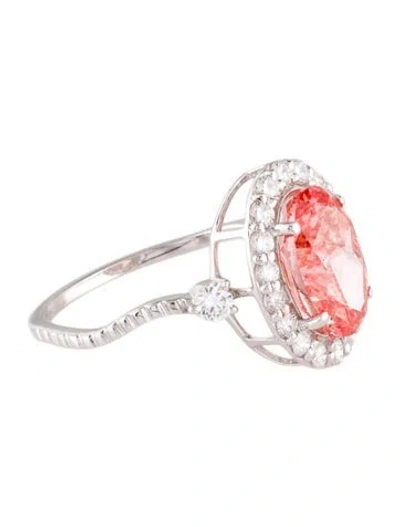 Pre-owned Ring 2.46ct Lab-grown Diamond Engagement  In Multi