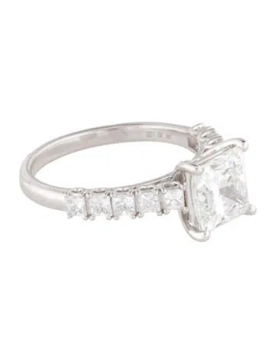 Pre-owned Ring 2.50ct Lab-grown Diamond Engagement  In Multi
