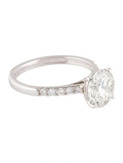 Pre-owned Ring 2.52ct Lab-grown Diamond Engagement  In Multi