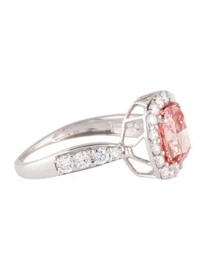 Pre-owned Ring 2.76ctw Lab-grown Diamond Engagement  In Multi