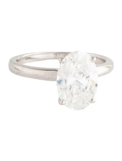 Pre-owned Ring 2.86ct Lab-grown Diamond Engagement  In Multicolor