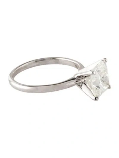 Pre-owned Ring 2.91ctw Lab-grown Diamond Engagement  In Multi