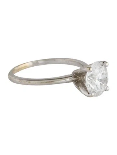 Pre-owned Ring 3.01ct Lab-grown Diamond Engagement  In Multi