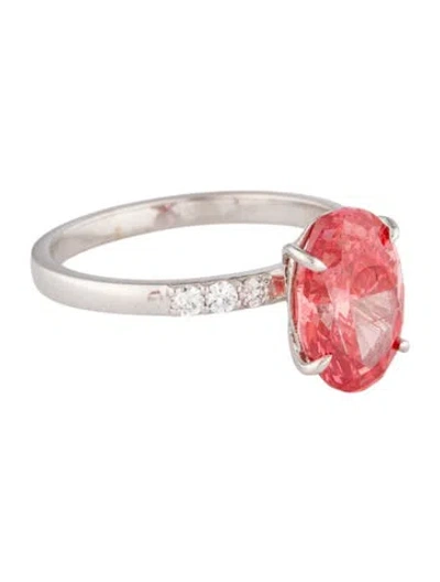 Pre-owned Ring 3.02ct Lab-grown Diamond Engagement  In Multi