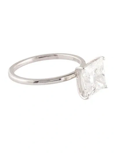 Pre-owned Ring 3.04ctw Lab-grown Diamond Engagement  In Multi