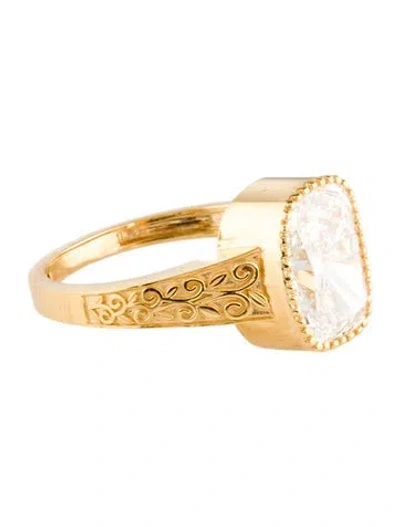 Pre-owned Ring 3.08ct Lab-grown Diamond Engagement  In Multi