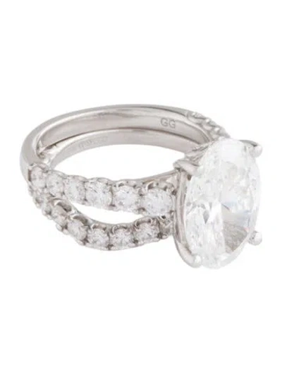 Pre-owned Ring 4.76ct Lab-grown Diamond Wedding Set In Multi