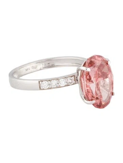 Pre-owned Ring 5.10ct Lab-grown Diamond Engagement  In Multi
