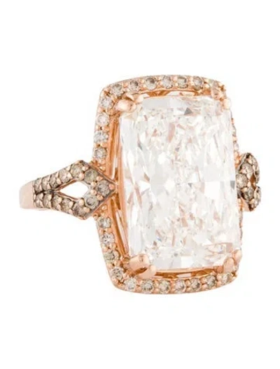 Pre-owned Ring 9.30ct Lab-grown Diamond Engagement  In Multi